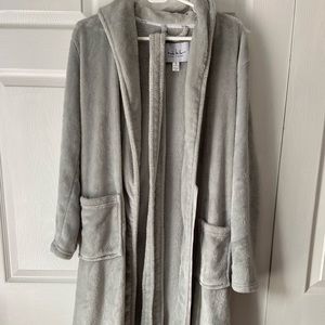 Fluffy Grey/Silver Robe